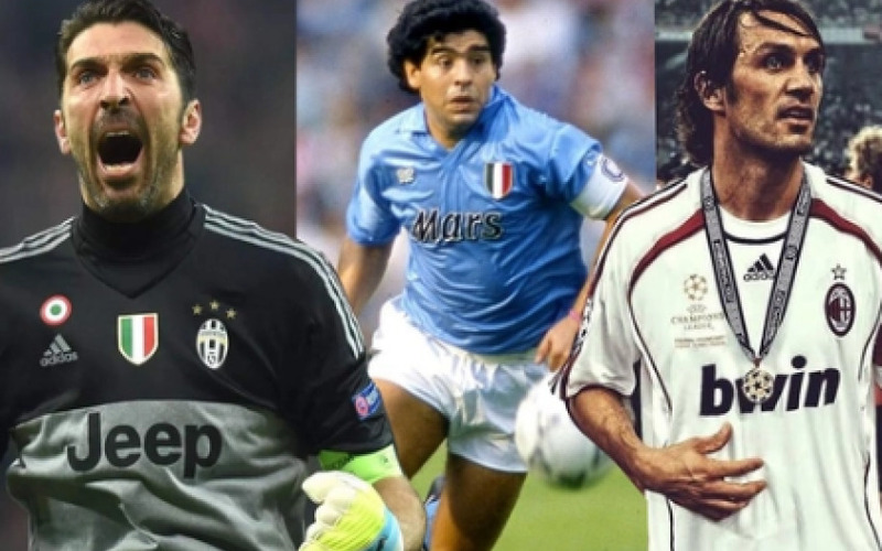 Top 9 cầu thủ xuất sắc nhất Serie A trong lịch sử